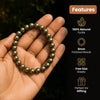 Natural Pyrite Bracelet 8mm | Wealth & Confidence | Amodr
