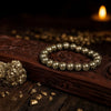 Natural Pyrite Bracelet 8mm | Wealth & Confidence | Amodr