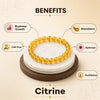 Citrine Bracelet | Merchant's Stone for Business & Wealth | Amodr