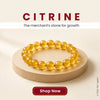 Citrine Bracelet | Merchant's Stone for Business & Wealth | Amodr